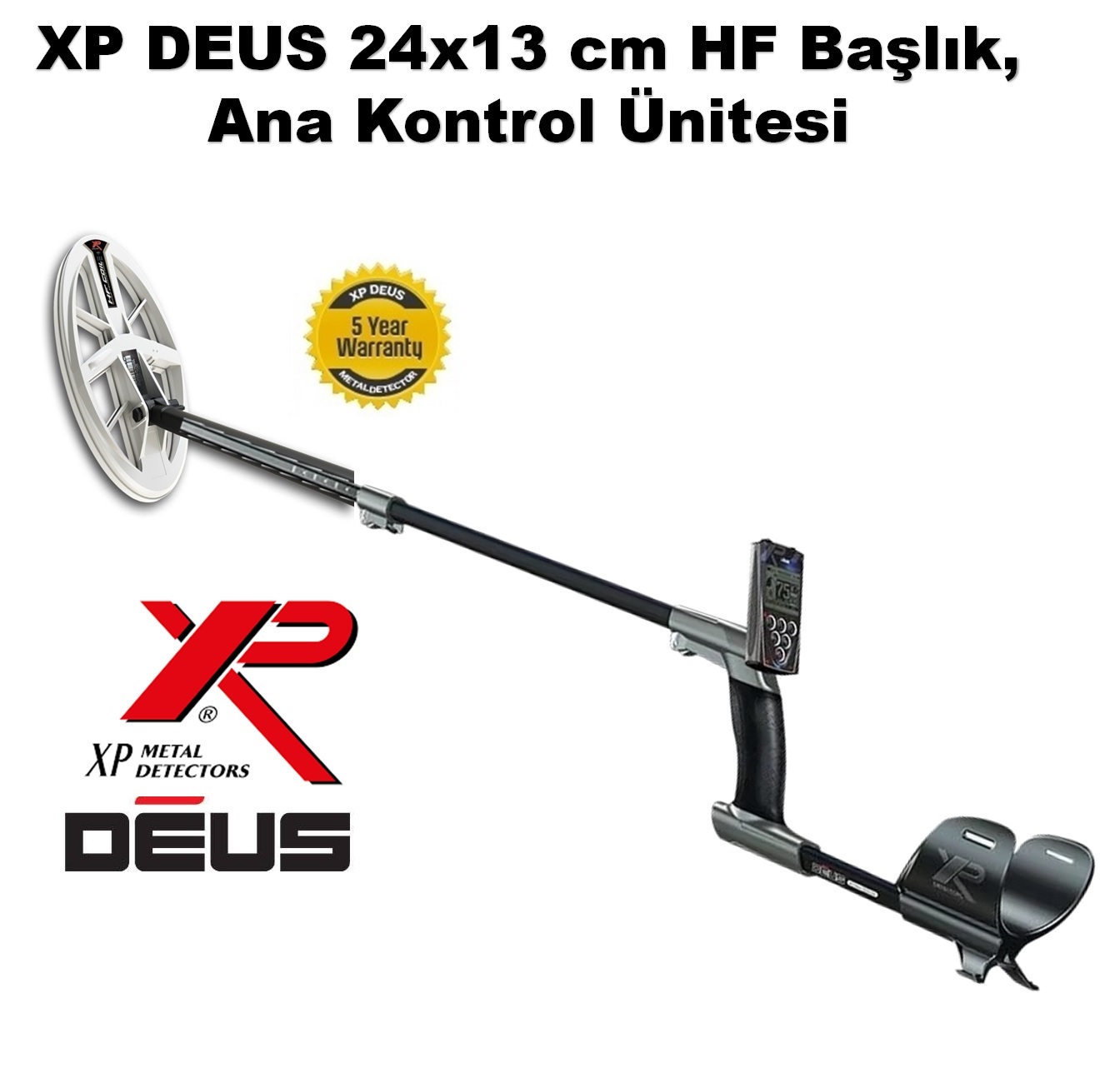 XP DEUS - 24x13cm HF Başlık, Ana Kontrol Ünitesi (RC)
