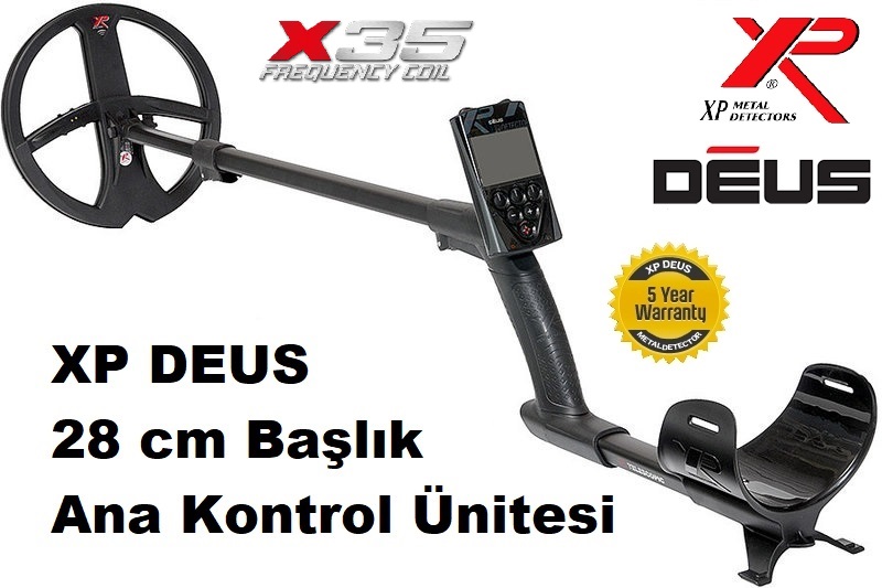 XP DEUS - 28cm X35 Başlık, Ana Kontrol Ünitesi (RC)
